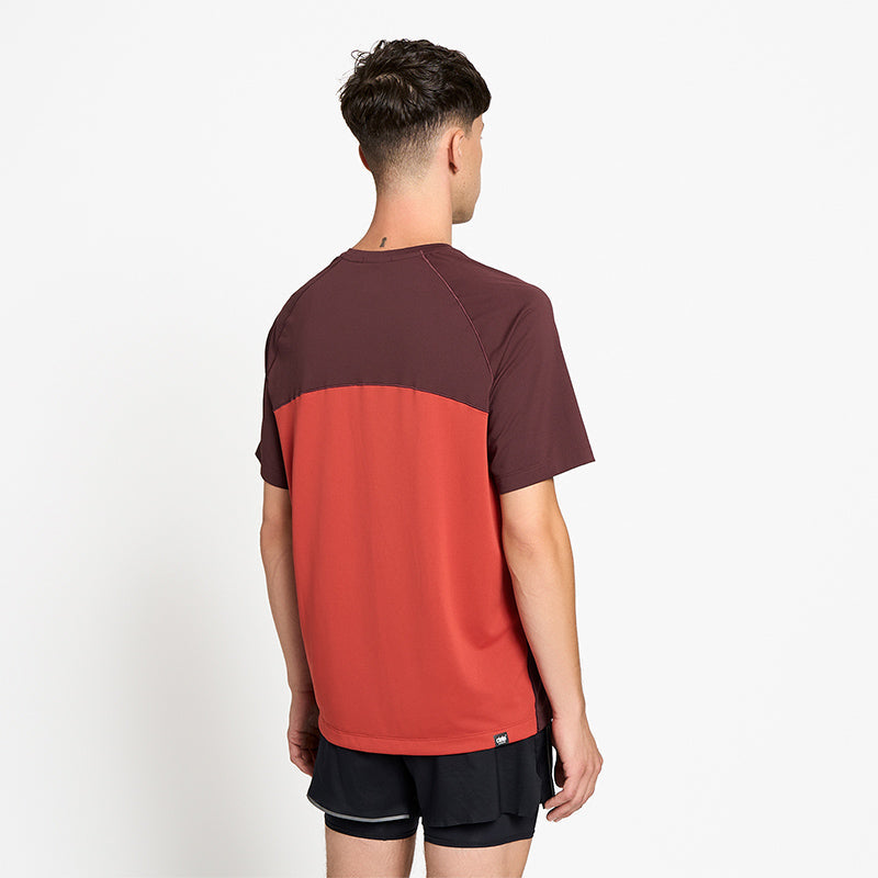 Ciele Athletics M DLYTShirt - Dark Wine Red - MENS シエルアスレチックス エム ドライTシャツ ダークワインレッド メンズ