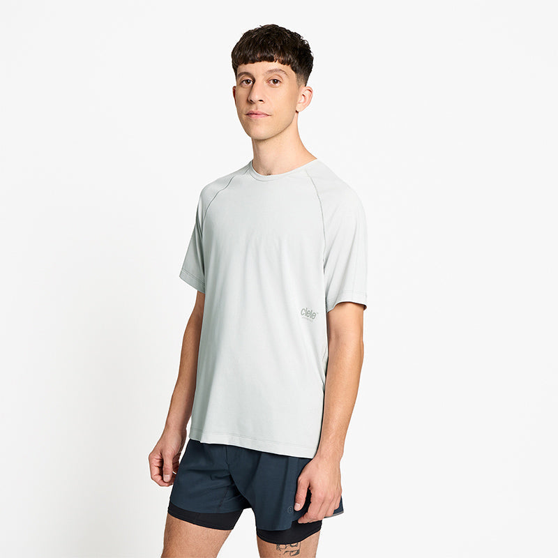 Ciele Athletics M DLYTShirt - Light Grey - MENS シエルアスレチックス エム ドライTシャツ シャドウキャスト メンズ