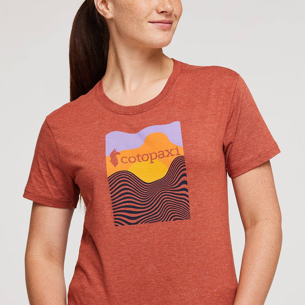 Cotopaxi Vibe Organic T-Shirt - WOMENS コトパクシ バイブ オーガニック Tシャツ レディース