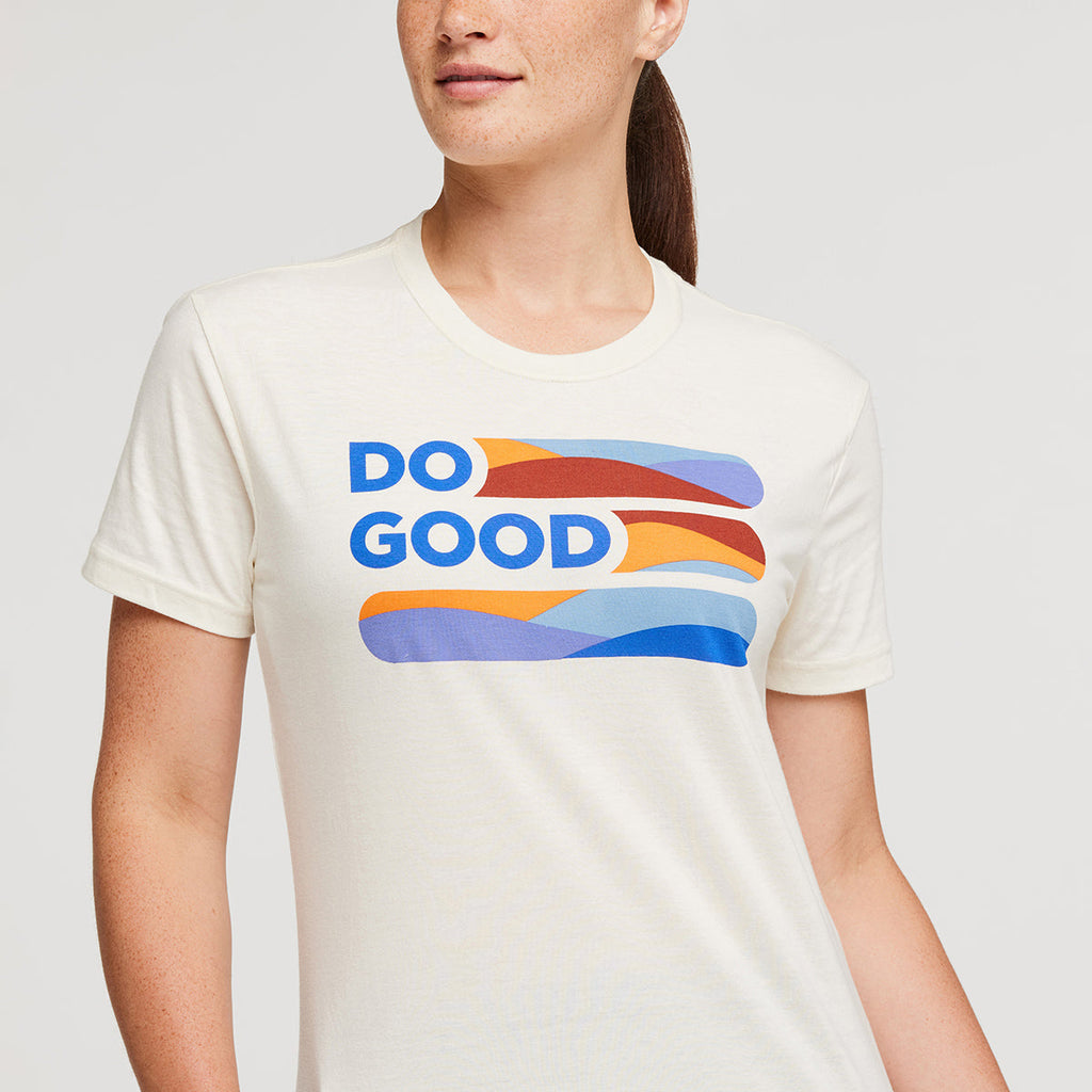 Cotopaxi Do Good Stripe Organic T-Shirt - WOMENS コトパクシ ドゥグッド ストライプ オーガニック Tシャツ レディース