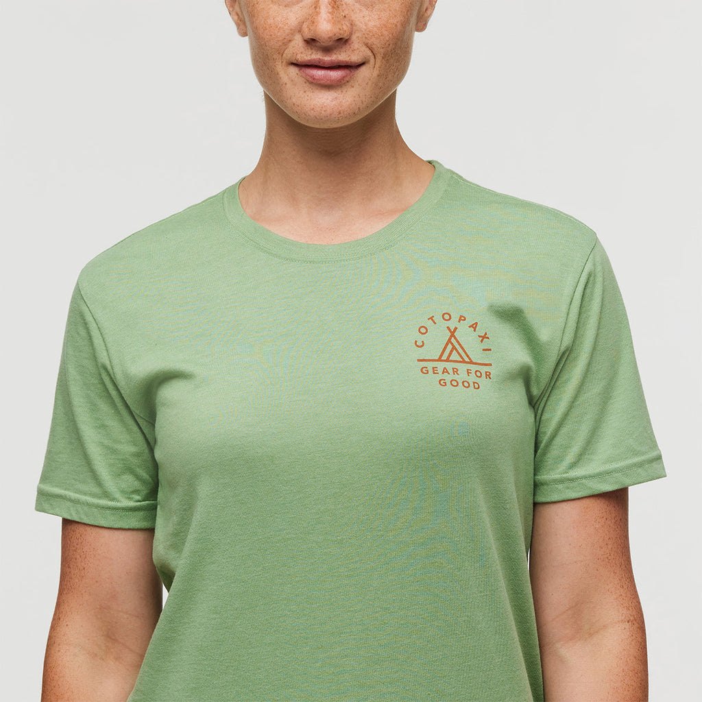 Cotopaxi Llama Map T-Shirt - WOMENS ラママップ ティーシャツ レディース