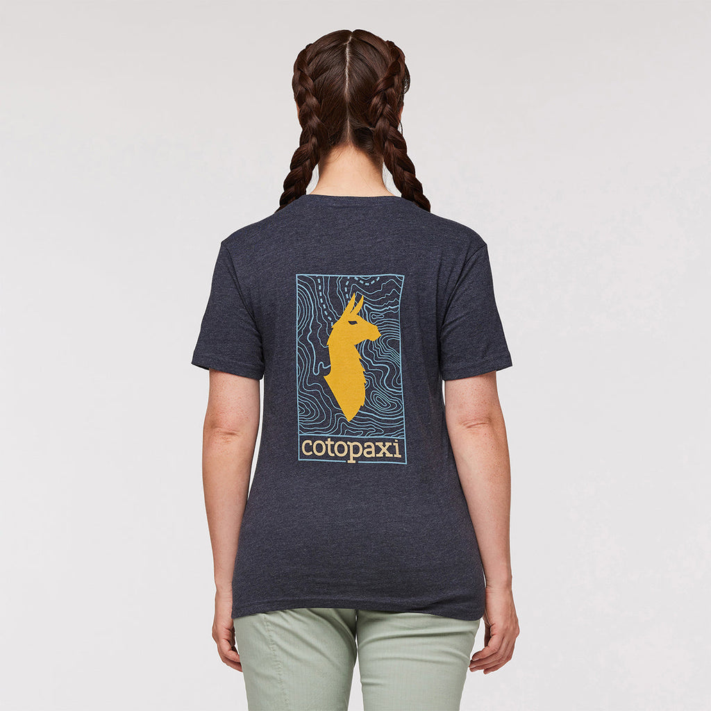 Cotopaxi Llama Map T-Shirt - WOMENS ラママップ ティーシャツ レディース