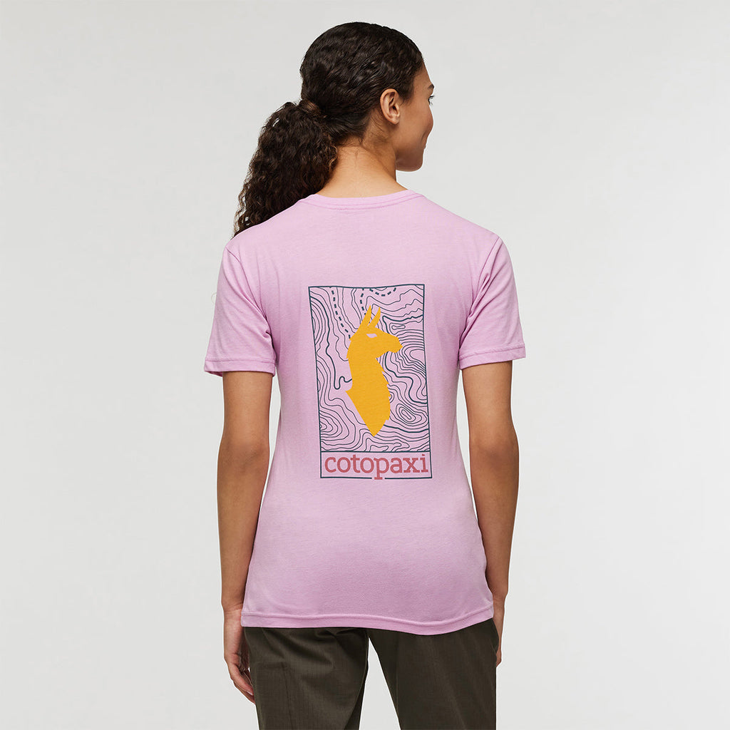 Cotopaxi Llama Map T-Shirt - WOMENS ラママップ ティーシャツ レディース