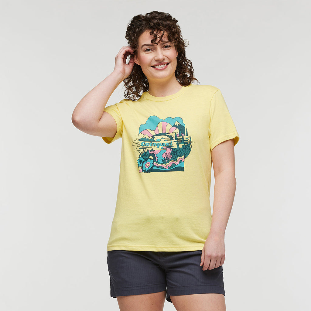 Cotopaxi Utopia T-Shirt - WOMENS ユートピア ティーシャツ レディース