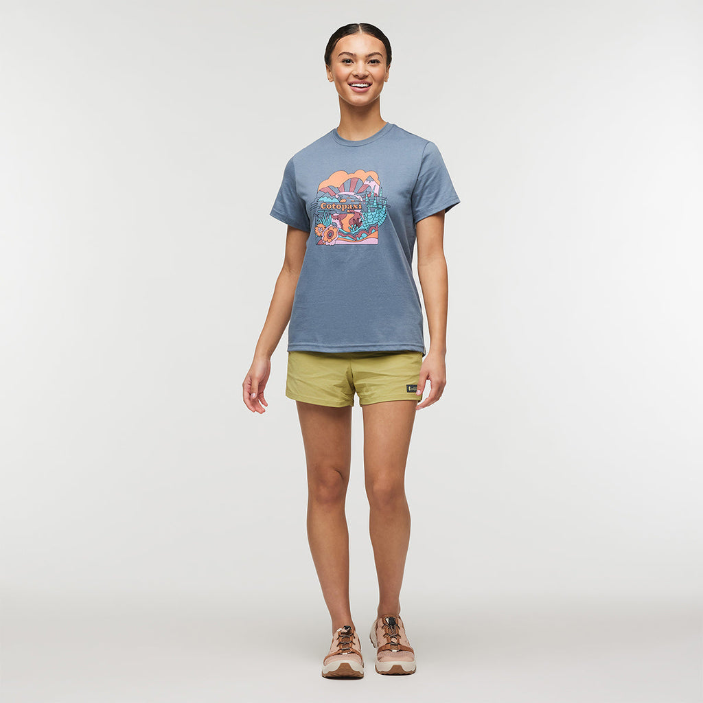 Cotopaxi Utopia T-Shirt - WOMENS ユートピア ティーシャツ レディース