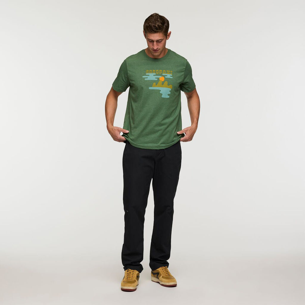 Cotopaxi Sunrise Lake T-shirt - MENS コトパクシ サンライズ レイク Tシャツ メンズ