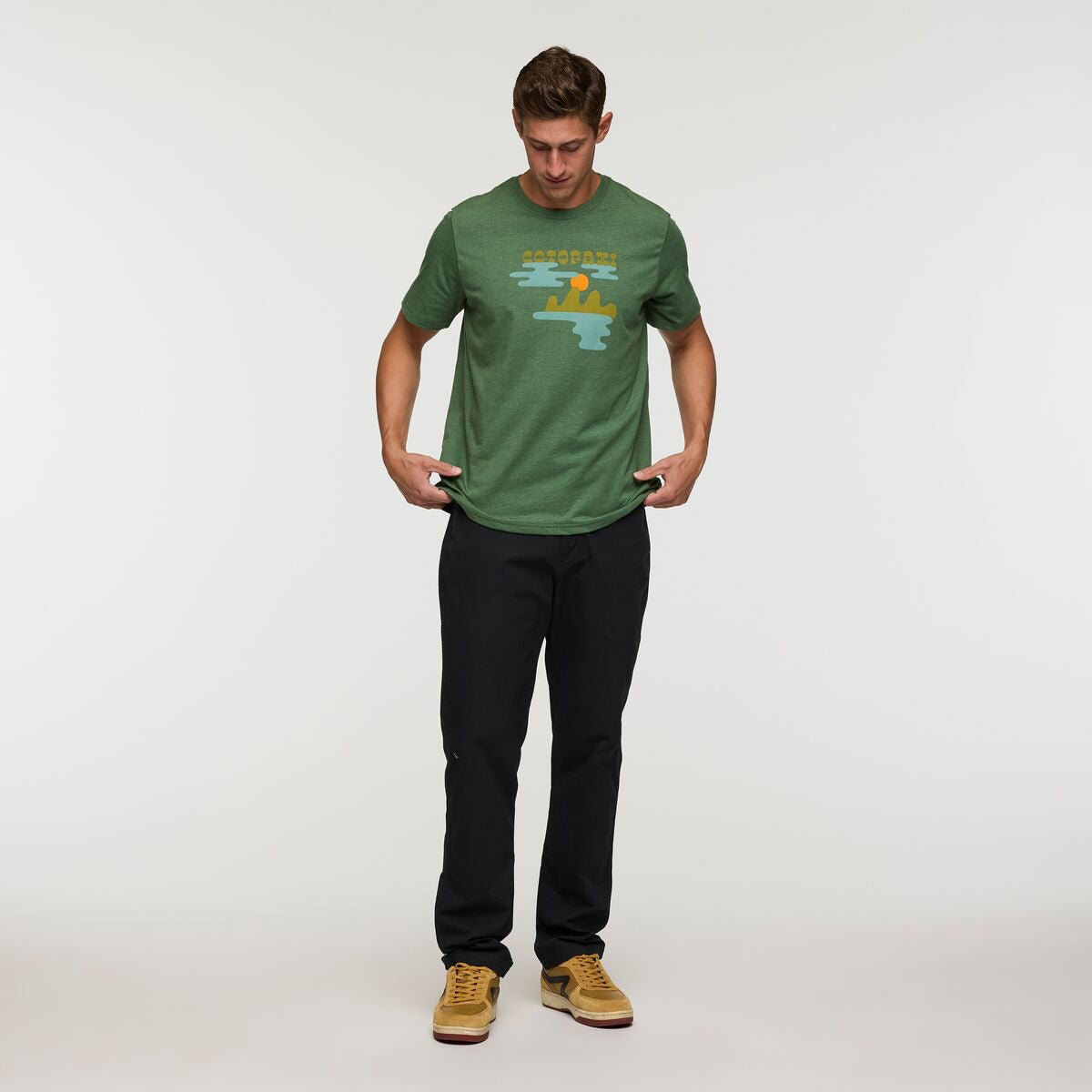 Cotopaxi Sunrise Lake T-shirt - MENS コトパクシ サンライズ レイク Tシャツ メンズ
