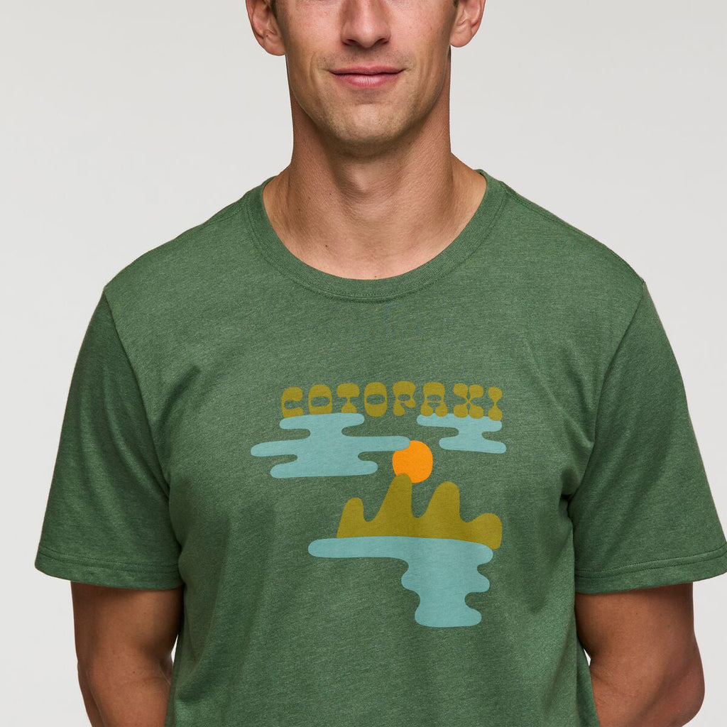 Cotopaxi Sunrise Lake T-shirt - MENS コトパクシ サンライズ レイク Tシャツ メンズ