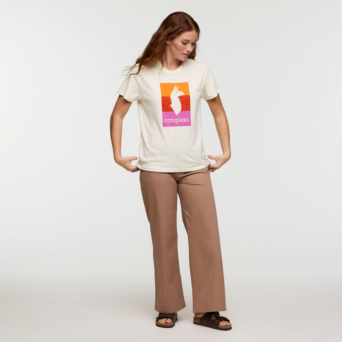 Cotopaxi Llama Block T-Shirt - WOMENS コトパクシ ラマ ブロック Tシャツ ウィメンズ