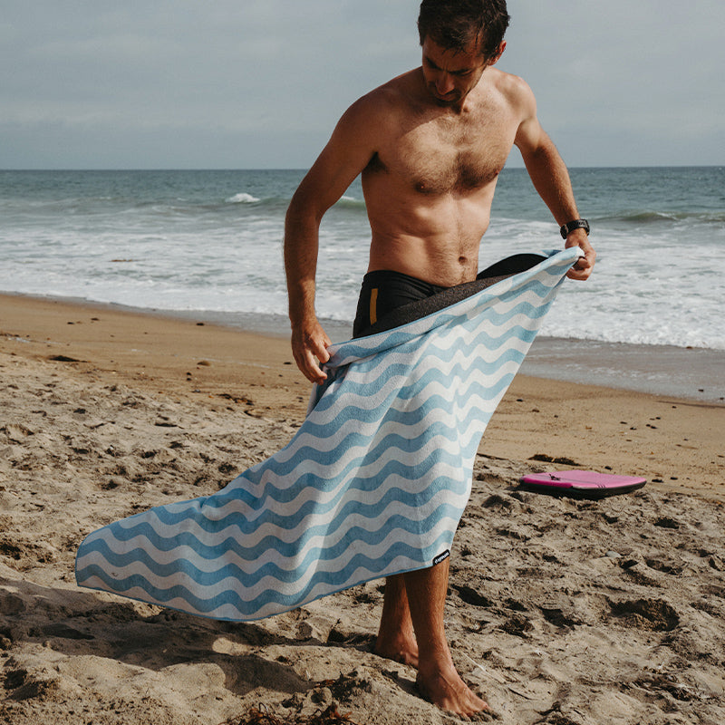 CALM SEAS PALE BLUE SKY TOWEL