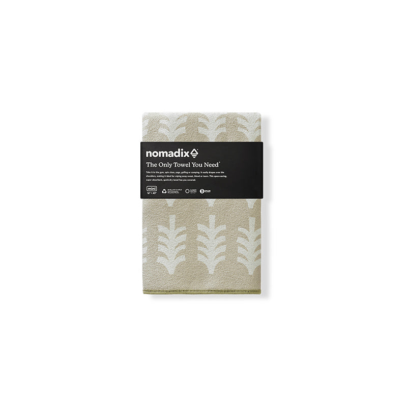 FRESH PINES SANDY BEIGE MINI TOWEL