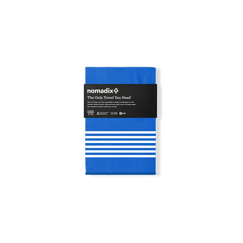 POOLSIDE NAVY MINI TOWEL
