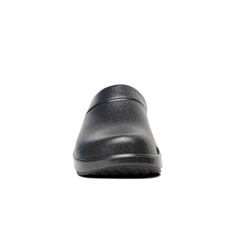 OOFOS OOcloog Luxe - Black Sparkle ウーフォス ウークルッグルクス ブラックスパークル リカバリーサンダル