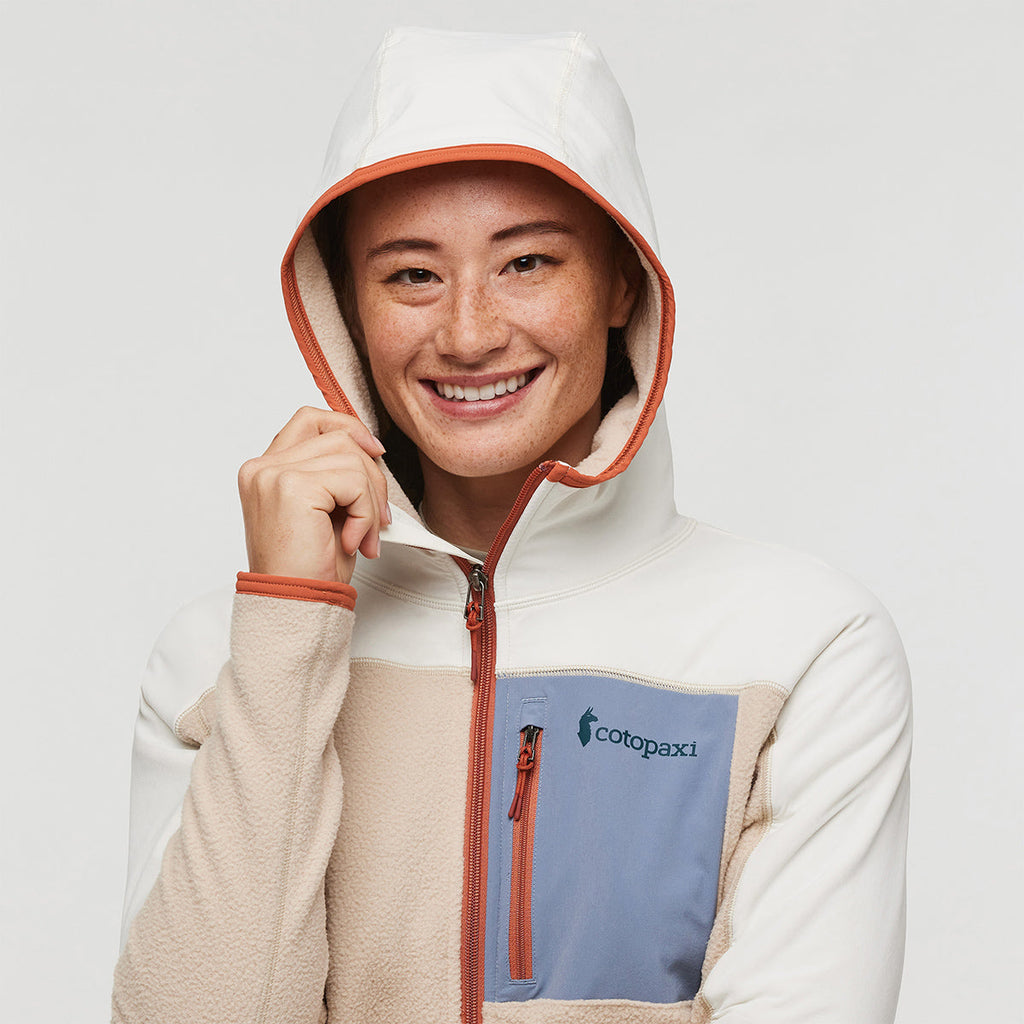 Cotopaxi Abrazo Hooded Full-Zip Fleece Jacket - WOMENS コトパクシ アブラゾ フーデッド フルジップ フリース ジャケット ウィメンズ