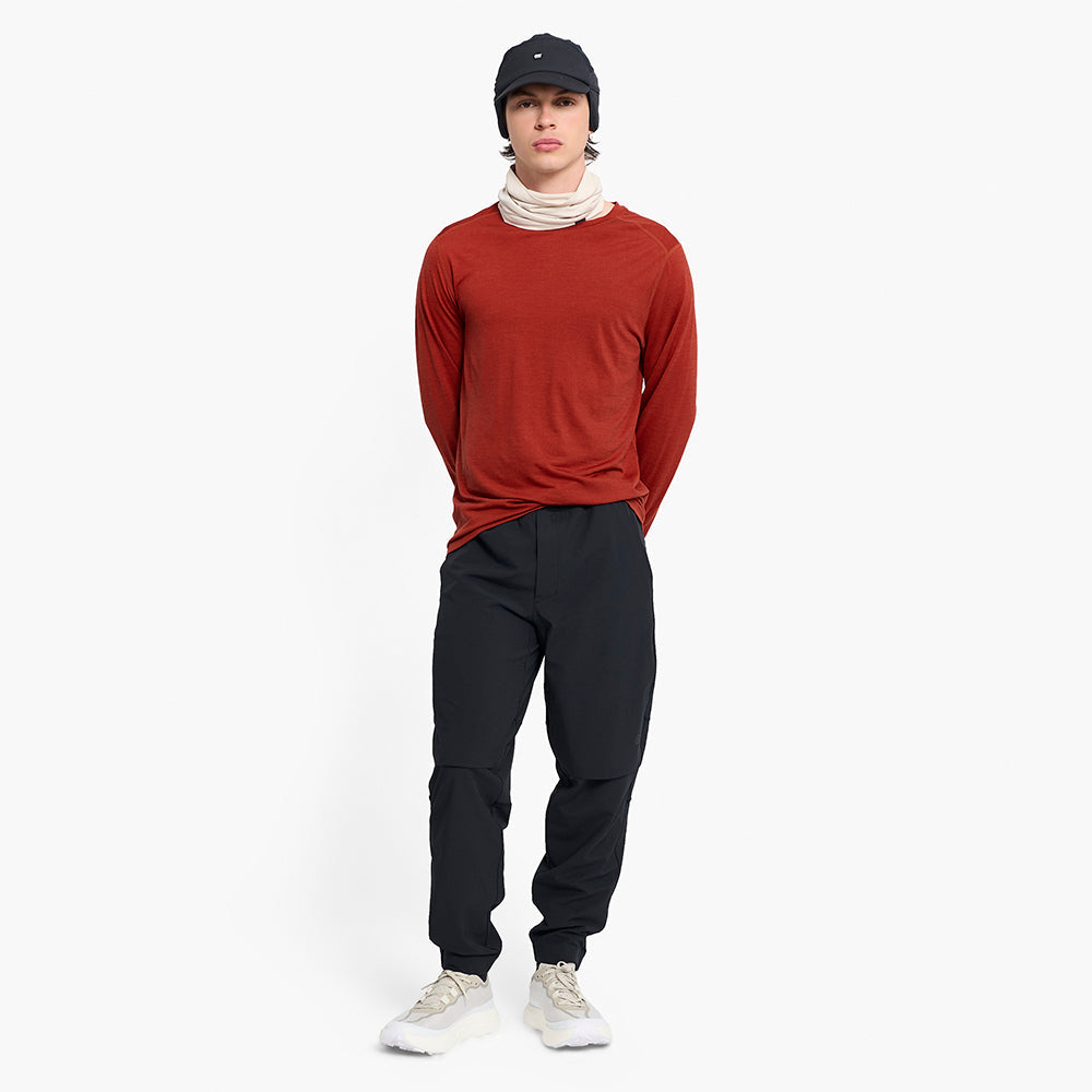Ciele Athletics M HLSLongsleeve - Clay - MENS シエルアスレチックス メンズ エイチエルエスロングスリーブ クレイ