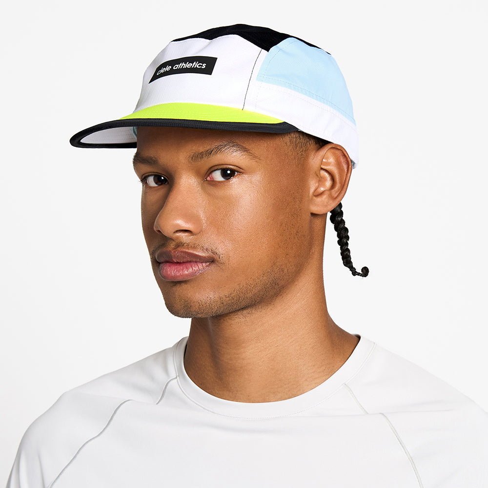 Ciele Athletics GOCap - Field - Iconic Bar - White/Black  シエルアスレチックス ゴーキャップ フィールドアイコニックバー ホワイトブラック