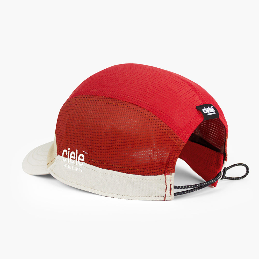 Ciele Athletics FSTCap SC - Field - Iconic SL - Safari/Red  シエルアスレチックス エフエスティーキャップ エスシー フィールド アイコニック エスエル サファリレッド