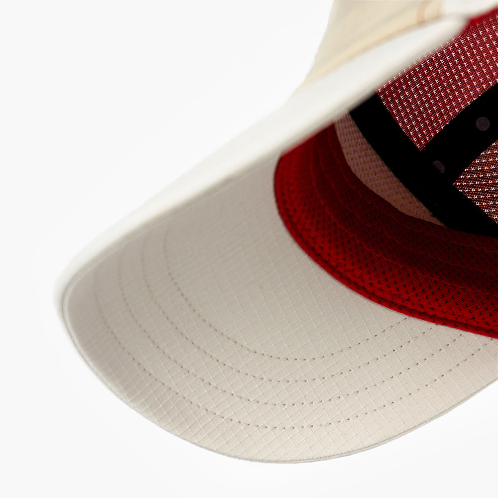 Ciele Athletics FSTCap SC - Field - Iconic SL - Safari/Red  シエルアスレチックス エフエスティーキャップ エスシー フィールド アイコニック エスエル サファリレッド