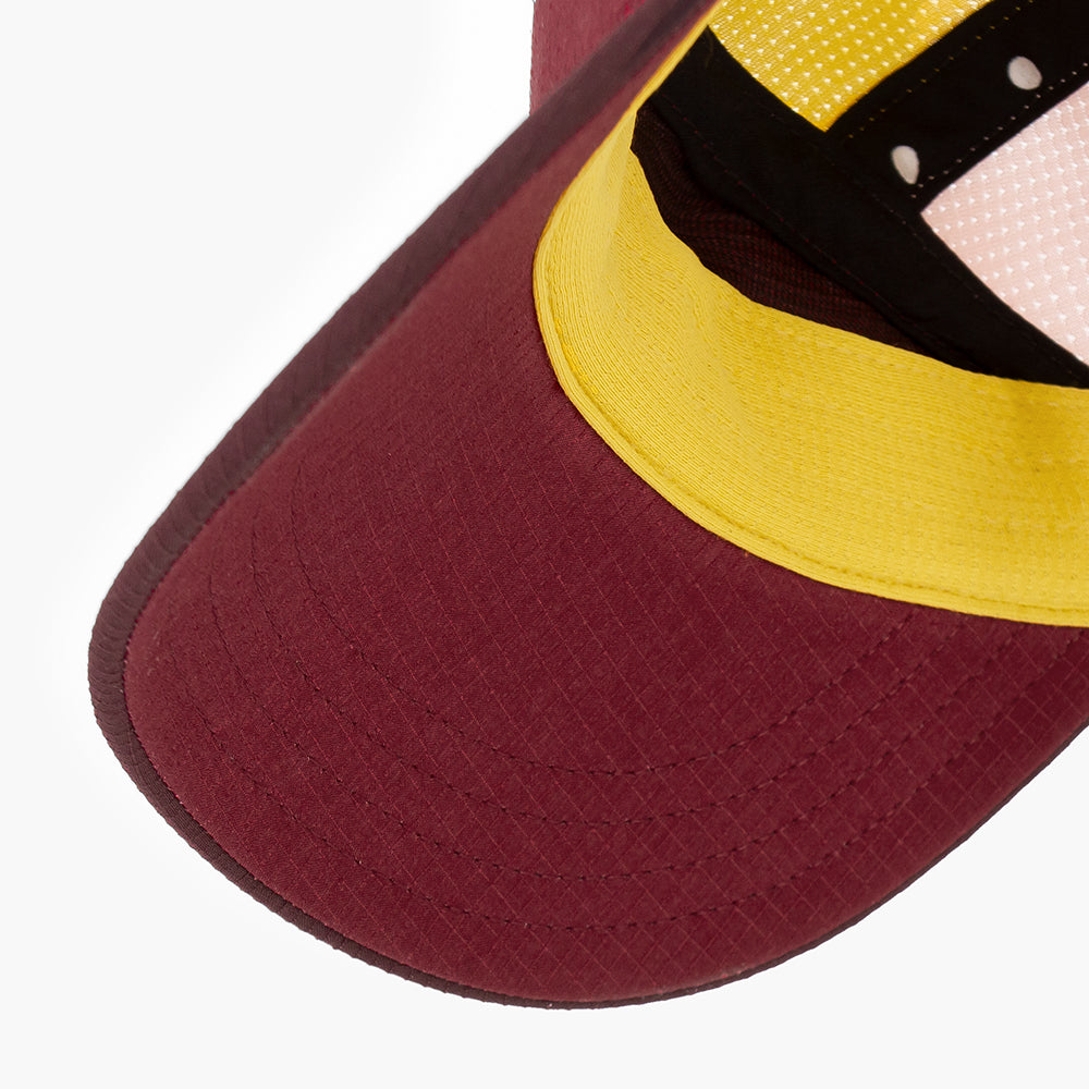 Ciele Athletics FSTCap SC - Field - Iconic SL - Crimson Red/Peachskin シエルアスレチックス エフエスティーキャップ エスシー フィールド アイコニック エスエル クリムゾンレッドピーチスキン