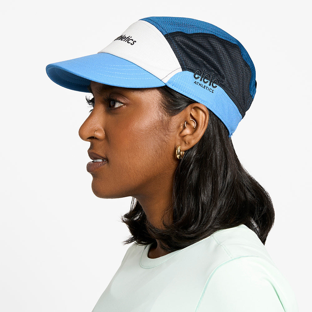 Ciele Athletics FSTCap SC - Field - Iconic SL - White/Cobalt  シエルアスレチックス エフエスティーキャップ エスシー フィールド アイコニック エスエル ホワイトコバルト