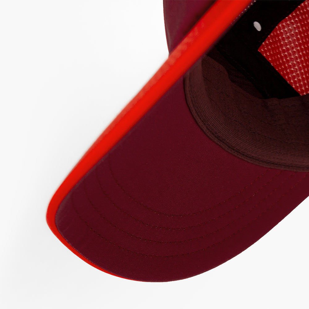 Ciele Athletics FSTCap SC - Comp - Iconic VC - Crimson Red/Clay  シエルアスレチックス エフエスティーキャップ エスシー コンプ アイコニック ブイシー クリムゾンレッドクレイ