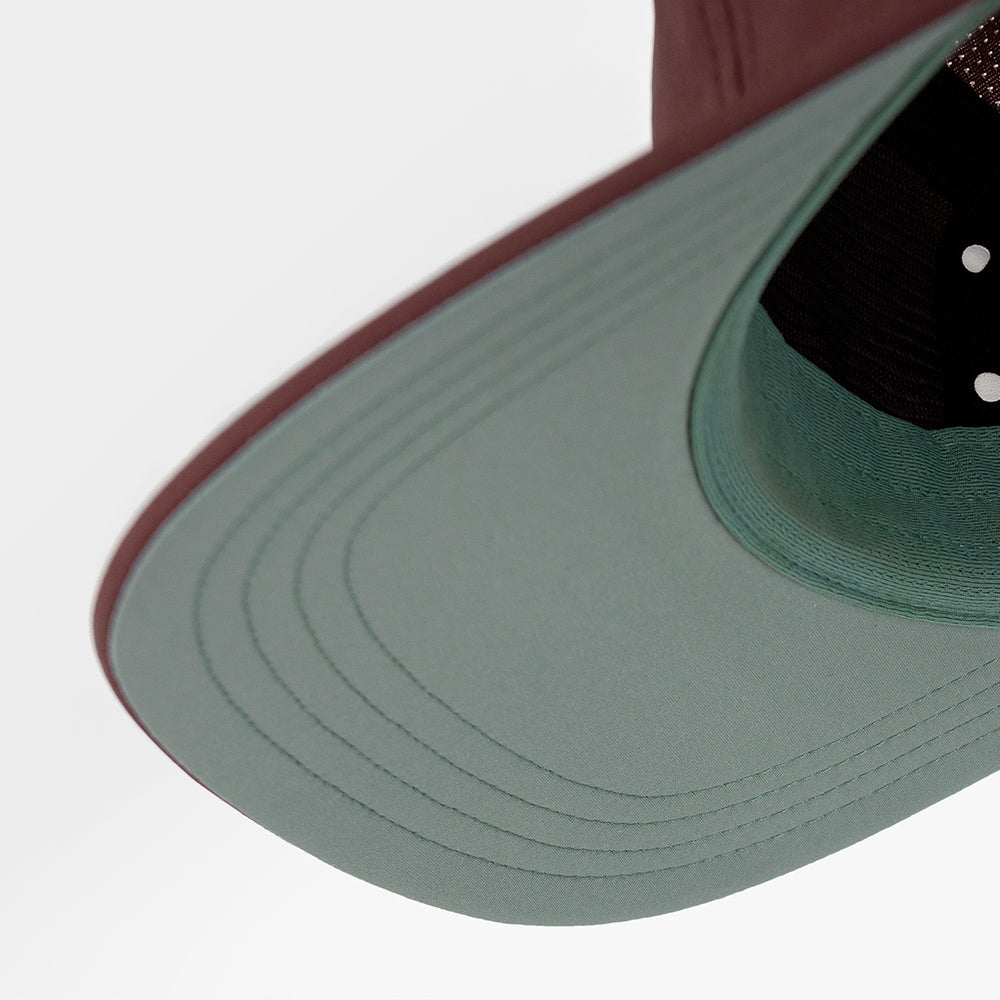 Ciele Athletics GOCap - Comp - Bars - Dark Wine Red  シエルアスレチックス ゴーキャップ バーズ ダークワインレッド
