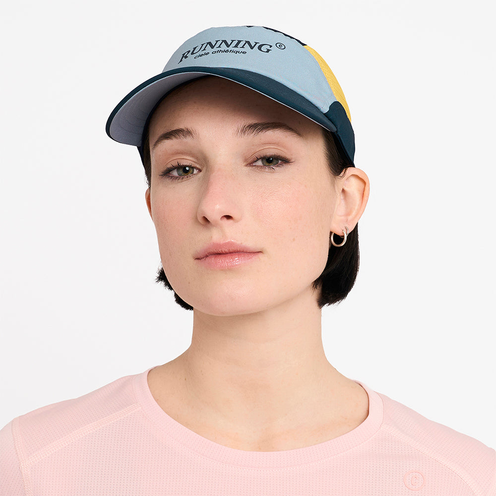 Ciele Athletics FSTCap SC - Comp - Running C - Chambray/Sulfur シエルアスレチックス エフエスティーキャップ コンプ ランニング シー チャンブレイ サルファー