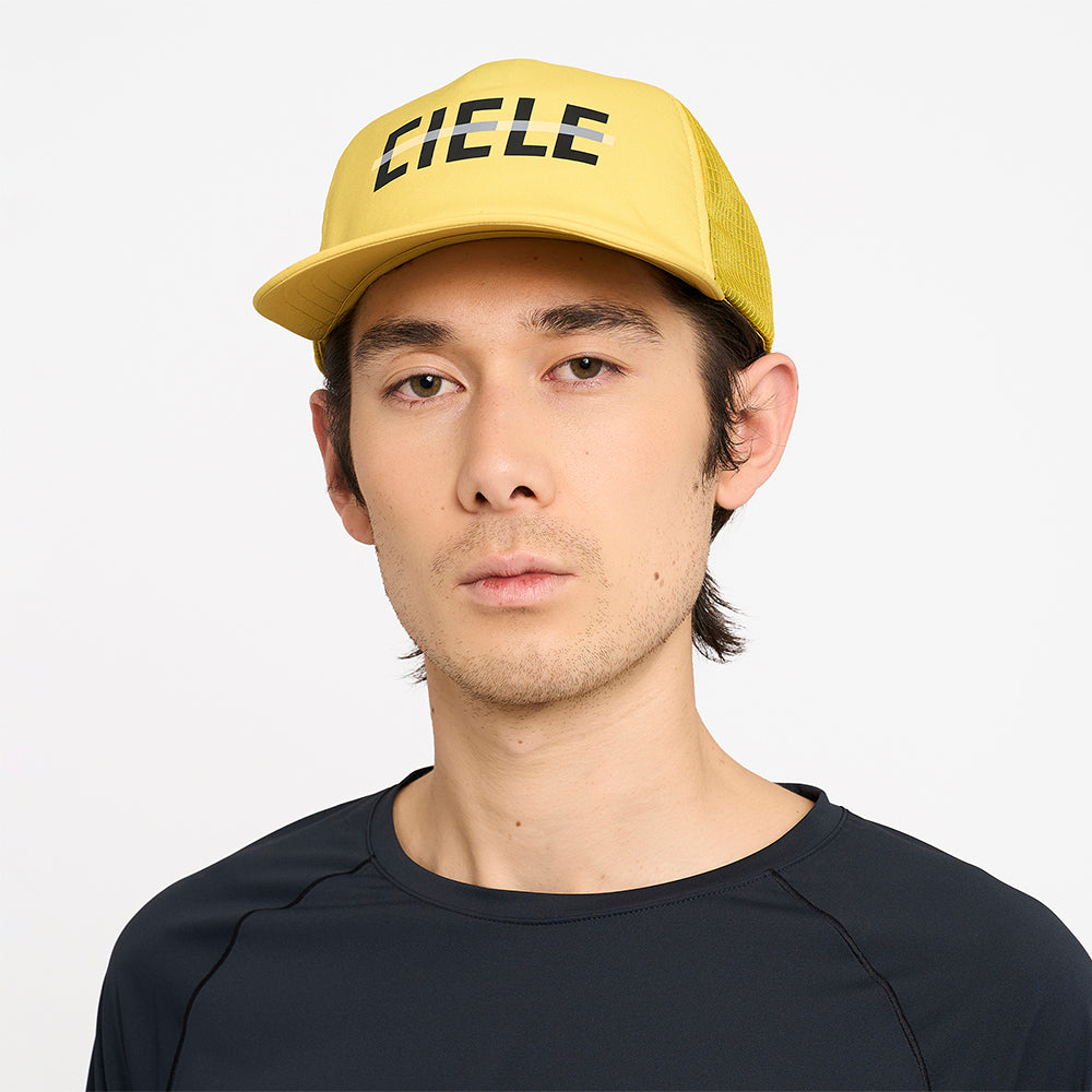 Ciele Athletics TRLCap SC - Comp - Capital Cross - Sulfur シエルアスレチックス ティーアールエルキャップ エスシー コンプ コンプ キャピタル クロス サルファー