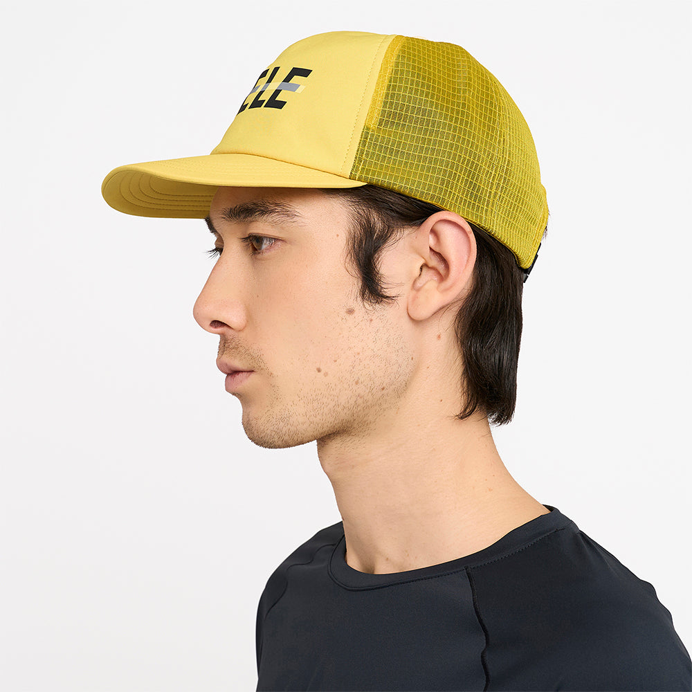 Ciele Athletics TRLCap SC - Comp - Capital Cross - Sulfur シエルアスレチックス ティーアールエルキャップ エスシー コンプ コンプ キャピタル クロス サルファー