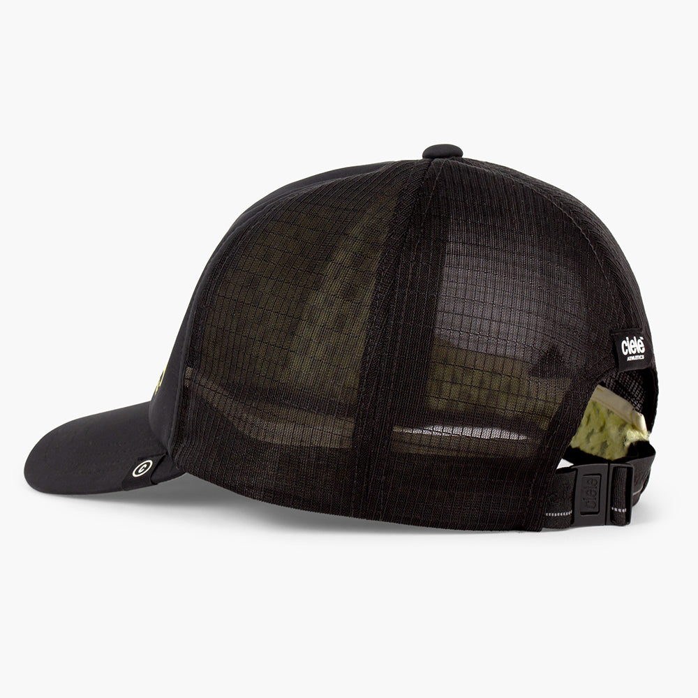 Ciele Athletics TRLCap SC - LE - WMRT - Black シエルアスレチックス ティーアールエルキャップ エスシー エルイー ダブリューエムアールティー ブラック