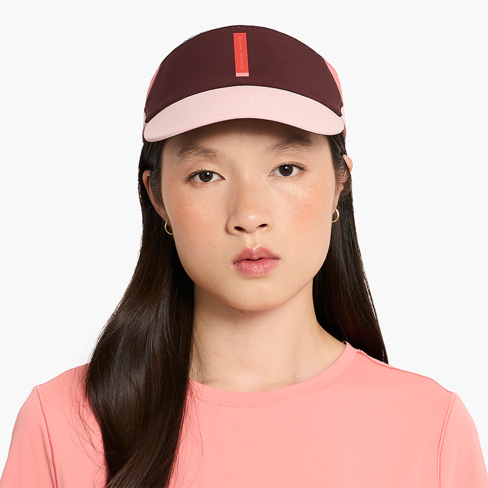 Ciele Athletics FSTVisor SC - Comp - Iconic VC - Dark Wine Red/Blossom  シエルアスレチックス エフエスティーバイザー エスシー コンプ アイコニック ブイシー ダークワインレッド ブロッサム