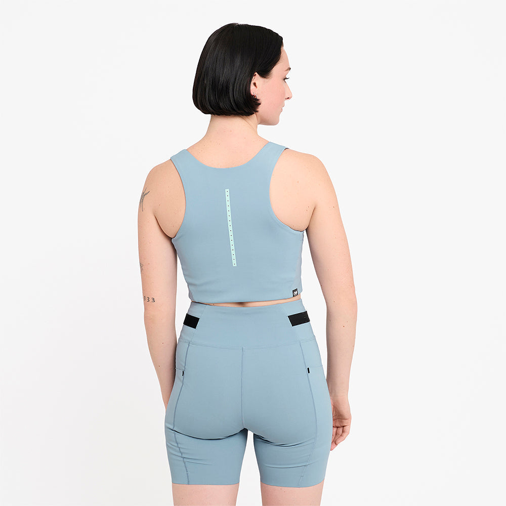 Ciele Athletics W FSTBra - Chambray - WOMENS  シエルアスレチックス ダブリュー エフエスティブラシャンブレ ウィメンズ 