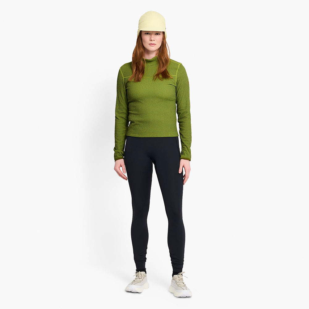Ciele Athletics W IBTLongsleeve - Lime Green - WOMENS シエルアスレチックス ウィメンズ アイビーティーロングスリーブ ライムグリーン