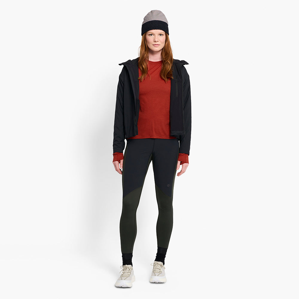 Ciele Athletics W HLSLongsleeve - Clay - WOMENS シエルアスレチックス ウィメンズ エイチエルエスロングスリーブ クレイ