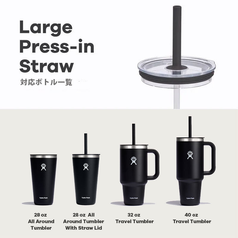 Large Press-In Straw Lid