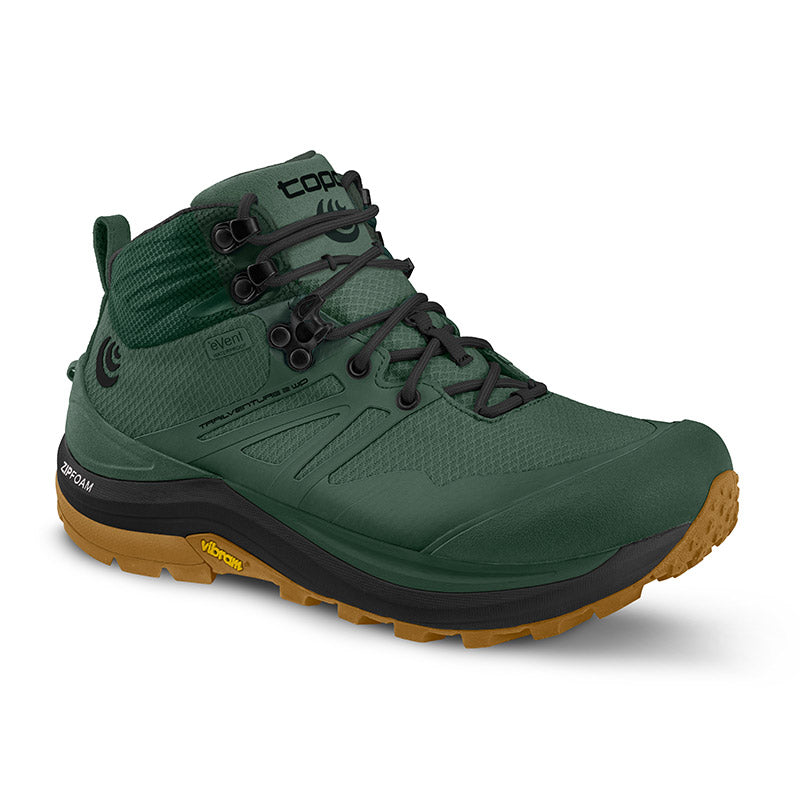 Topo Athletic TRAILVENTURE 2 WP - Dark Green/Clay - MENS トポ