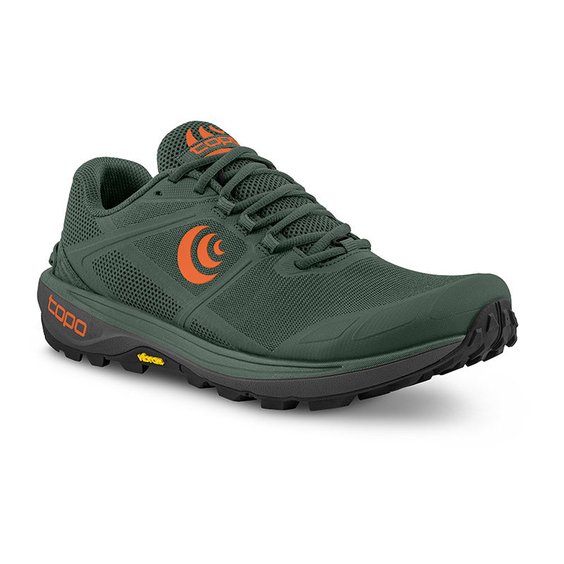 Topo Athletic TERRAVENTURE 4 - Green/Orange - MENS トポ