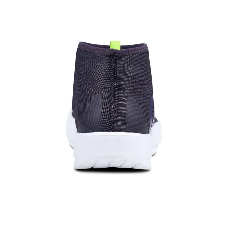 OOFOS WOMENS OOmg Fibre High White/Slate Purple ウーフォス ウィメンズ ウーエムジー ファイバー ハイ リカバリーシューズ